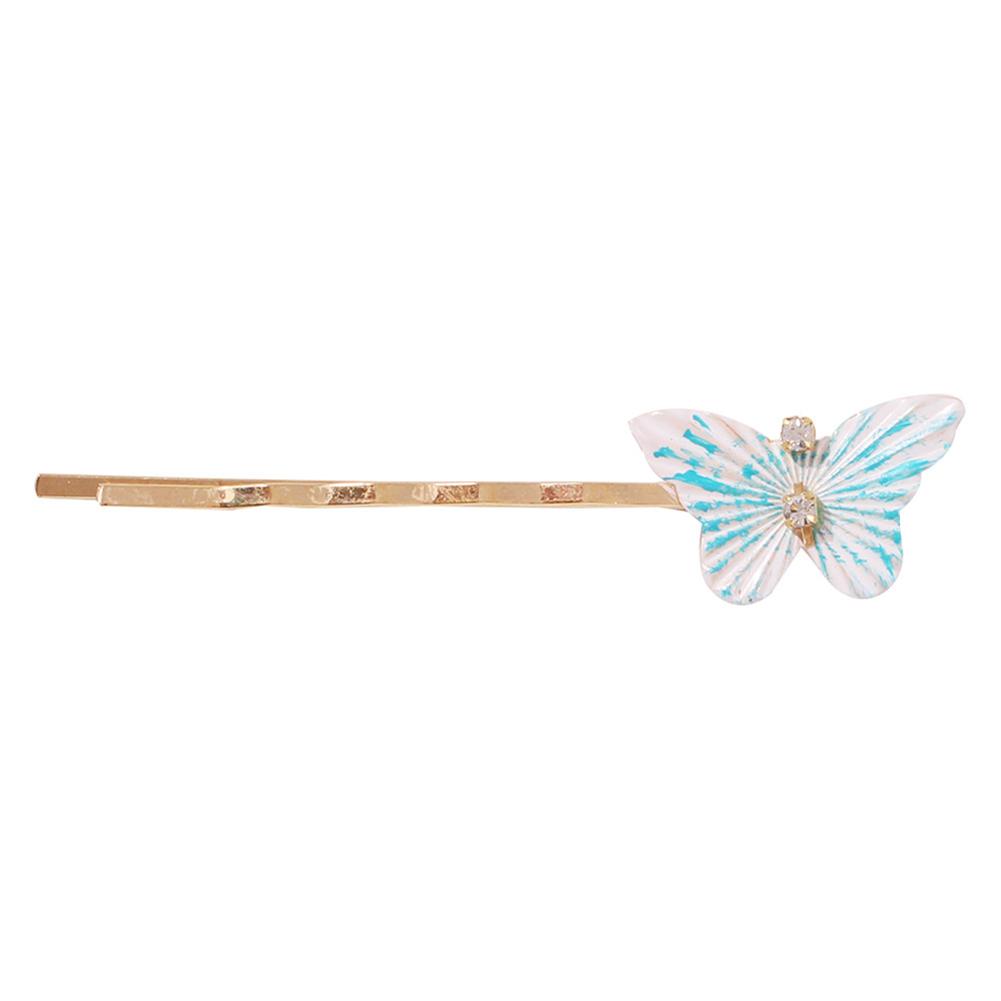 Damen Mode Metall Tierform Strass Haarspange zum Frisieren