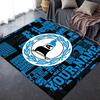 Custom Name Arminia Bielefeld Carpet Rug for Living Room Bedroom Home Sofa Decoration,Kids play Non-slip Floor Mat