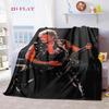 Stage: Electric Guitar Performance Blanket Sofa Blanket Suitable for All Seasons Sheet Air Conditioning Blanket Machine Washable