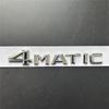 For Mercedes Benz A B C E G S ML SL CL GLA CLA Class AMG 4MATIC 4 MATIC Trunk Chrome Matte Black Letters Emblem Badge sticker BN5