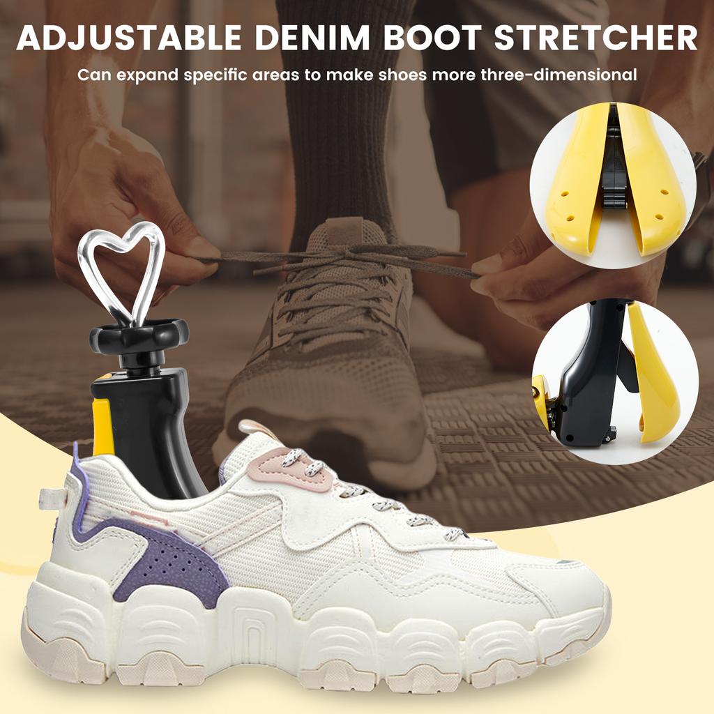 Shoe Stretcher Adjustable Universal Sneaker Shoe Boot Widener Stretcher 4 Way Shoe Widener Expander for Footwear Shaping