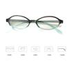 Women Anti-fatigue Reading Glasses Vintage Ins Oval Frame Presbyopia for Ladies Men Fashion Retro Transparent Plus Eyeglasses