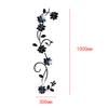 3D DIY akrylowe lustro efekt kwiat winorośli naklejki ścienne naklejka ścienna Home Decor
