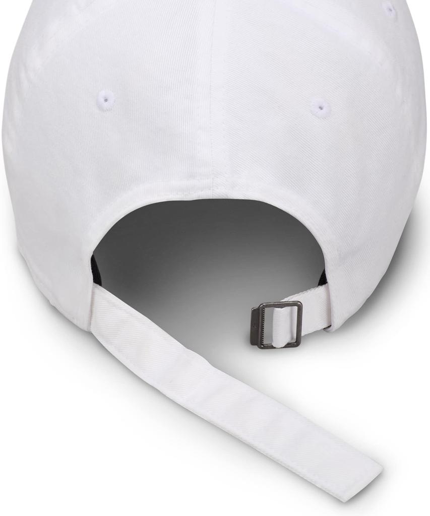 NIKE Jordan Club Unstructured Curve Bill Cap - White:Black / Hq1963-100