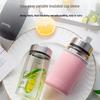 Taixige Microwave Safe Heat-Resistant Glass Breakfast Mug