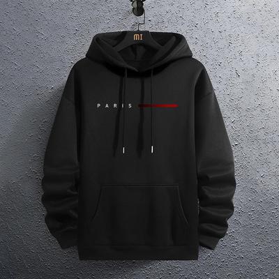 Paris Fashion Hoodies for Men All Season Daily Casual Sports Hooded Sweatshirts 2025 Male Home Outdoor Comfort Fashion Pullover