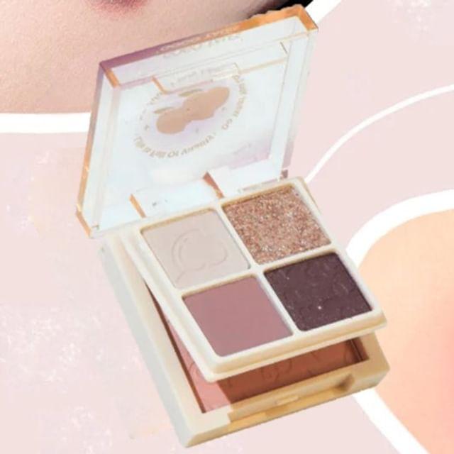 GOGO TALES - Eyeshadow & Blush Palette - Rose Sweet Tea G05 Rose Sweet Tea