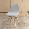 Velvet Chair Cover Sets Spandex Shell Plain Color Backrest Seat Cover For Living Room Office Bar Banquet Event Decoration Dust Cover