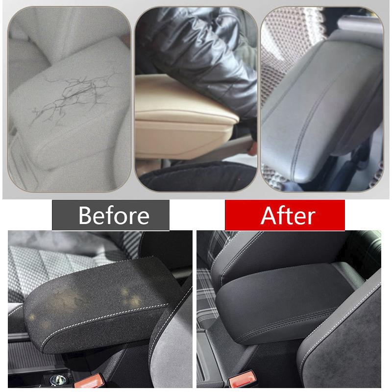 For Volkswagen VW Golf 7 MK7 R Line 2013~2019 Car Armrest Box Cover Kit Waterproof Scratch-Resistant Protector Cover Accessories