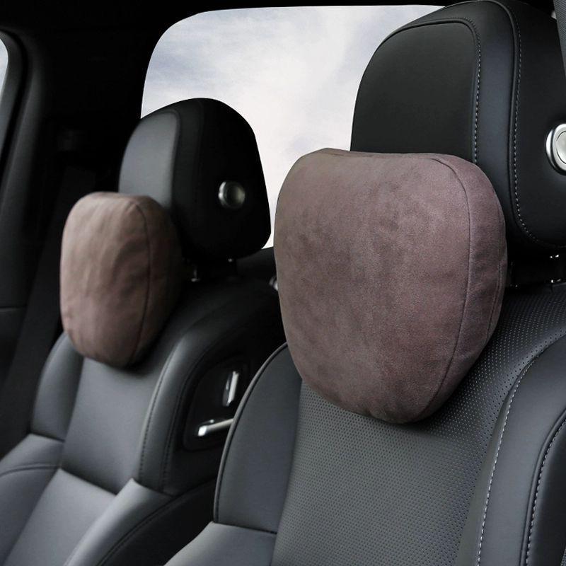 Nick Car Headrest Lumbar & Neck Support Pillow for Maybach S-Class, Mercedes, Tesla & AITO