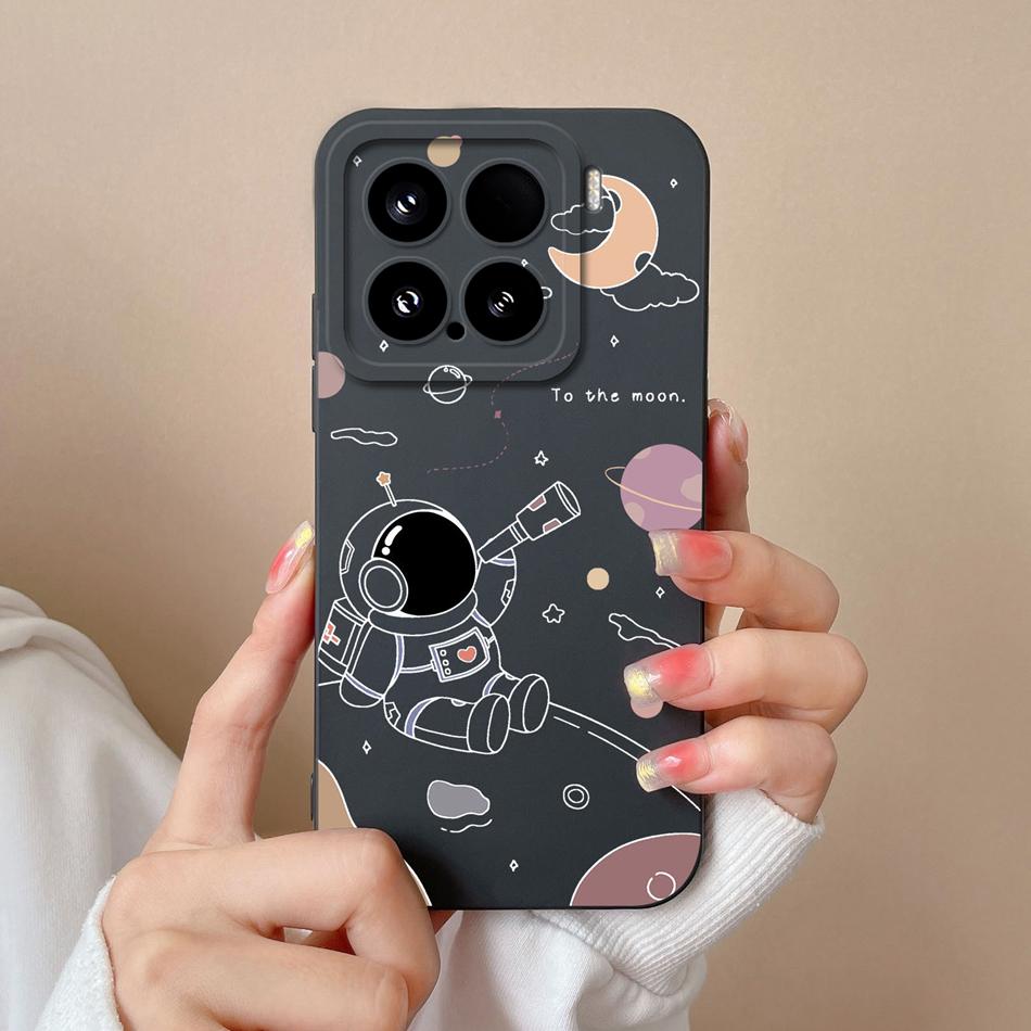 Candy Case For Xiaomi 15 Pro Phone Housing Soft Liquid Silicone Upgrade Full Protection Flowers Back Cover For Xiaomi15 Pro Capa