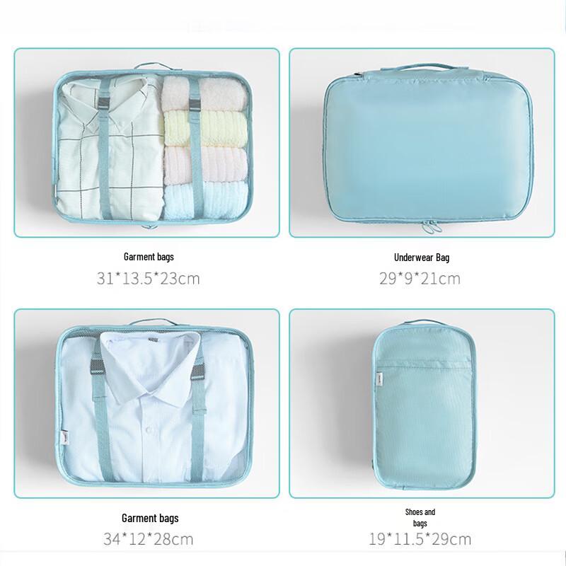 Travel Storage Bag 8-Piece Set