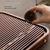 Tangyu Bakelite Solid Wood Tea Tray