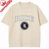 Rice University Established 1912 Casual Funny T Shirt Streetwear Cotton Crewneck Classics Personality Unisexs Sports Top T Shirts