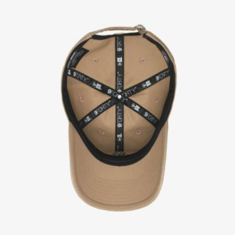 New Era Mlb New York Yankees Washed Mini Logo Ballcap Camel