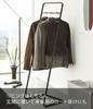 Yamazaki Industrial KD Coat W40 x D40 x Tower 7672 Co., Ltd. Hanger, Black, Approx. H140cm,