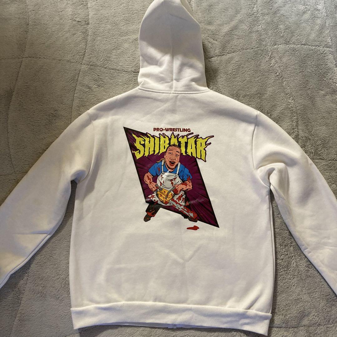 

[USED] Ultra rare Pro Wrestling SHIBATAR Shibatar limited edition zip hoodie