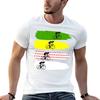 Classic Cycling Colors Tdf TShirt Basic Short Sleeve Cotton Blend TShirt