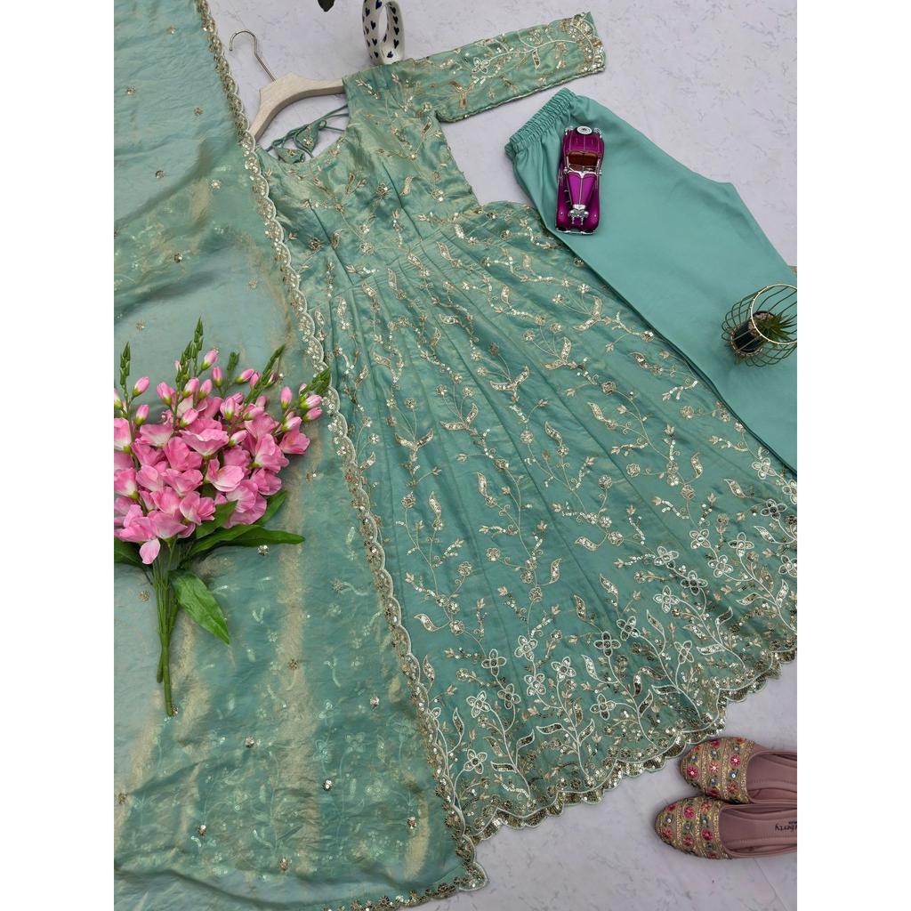 Indian Bollywood Ethnic Salwar Kameez Pakisatni Wedding Party Wear Anarkali Suit