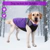 Winter Dog Clothes Small Large Dogs Warm Outdoor Waterproof Pet Coat With D-Ring Big Dogs Coat Reflective Pug Labrador Vest Coat