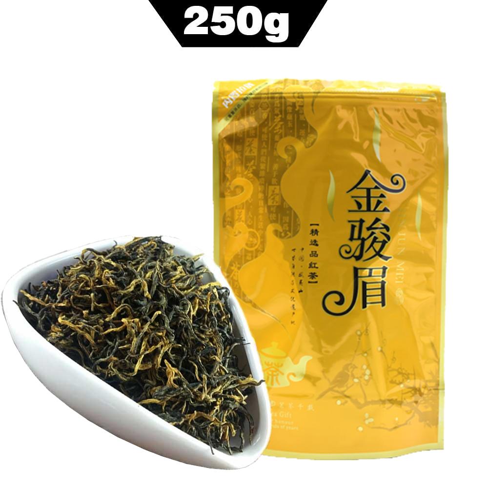 Chinese Black Tea Yunnan Golden Monkey Tea Kim Chun Mei Jin Jun Mei 250g