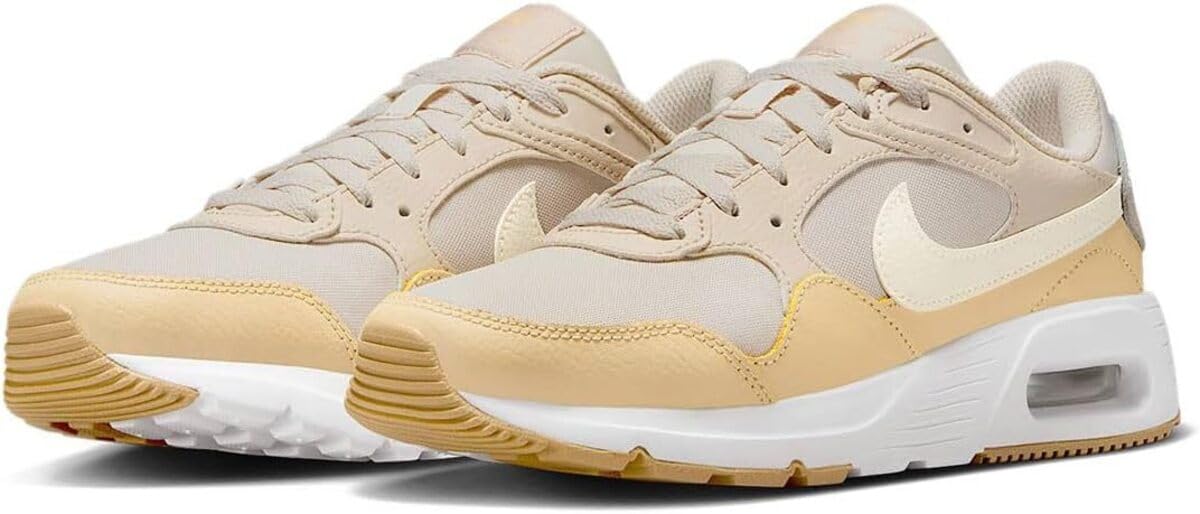 

Nike Air Max SC Light Allwood Size W, Brown/Team Gold/White/Soft Pearl, CW4554-123, 24.5cm
