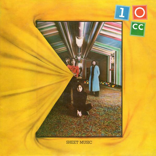 

LP Record 10CC - Sheet Music UKAL1007 UK Records 1974 UK Rock Used