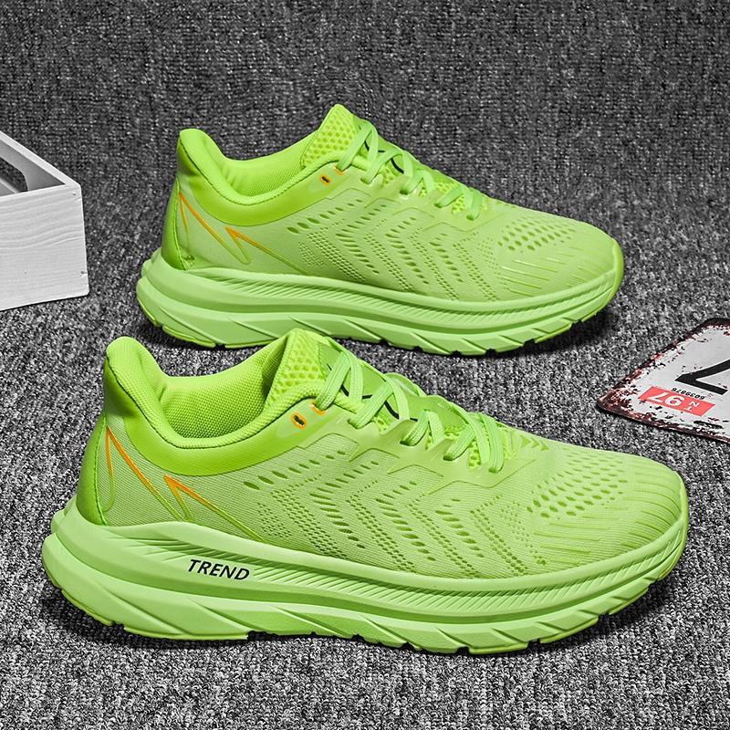 Hot-selling men's sneakers summer mesh breathable thick sole height increase running