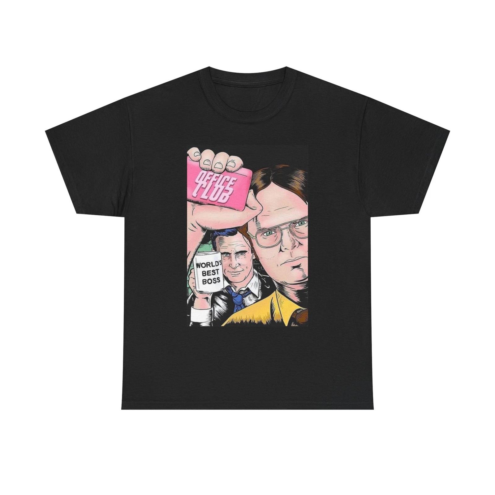Men s and Women s T-shirts The Office Fight Club Graphic XXXXL