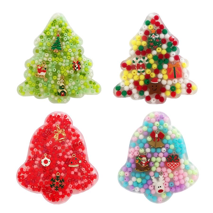 Cross-Border Skin Picking Stress Relief Silicone Mat - Picky Decompression Toy for Christmas & Halloween