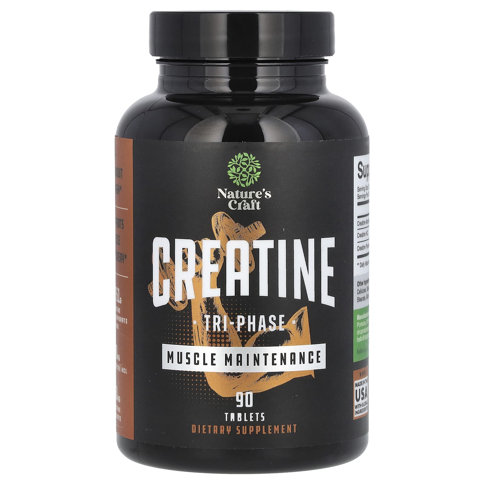 

Nature s Craft, Creatine, Phase 3, 90 Tablets