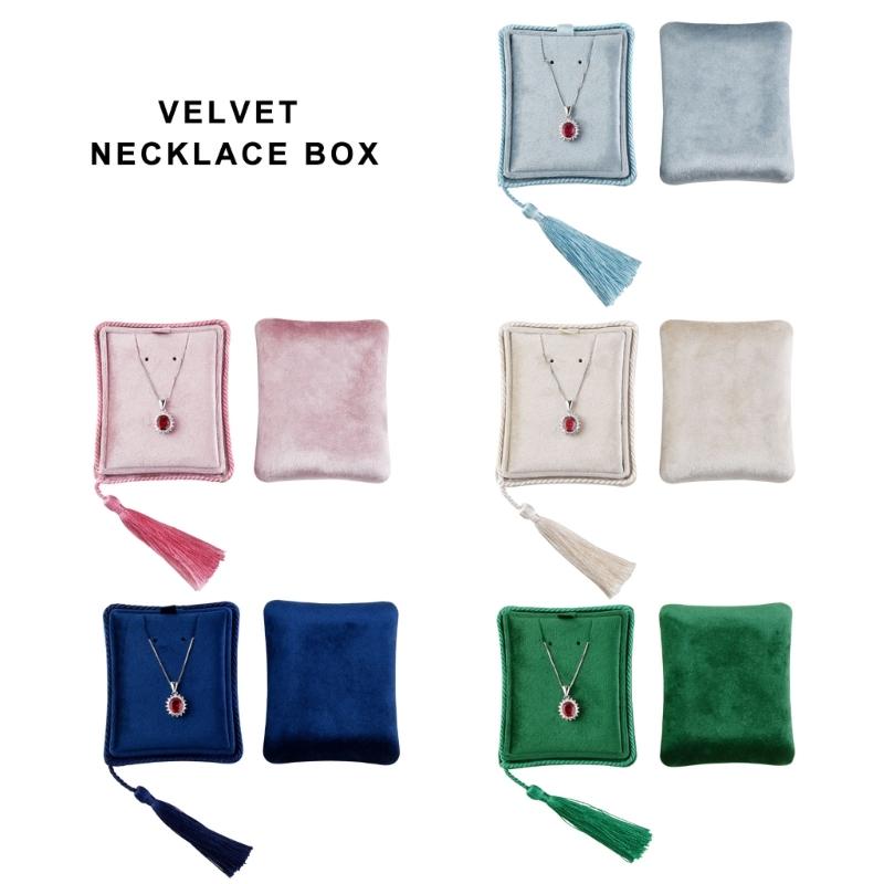 Velvety Jewelry Box Portable Travel Case Organizers with Multi Layer Compartments for Rings Necklaces Earrings