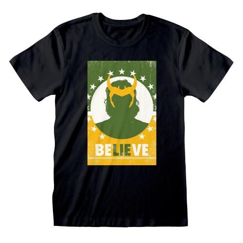 Loki Unisex Adult Believe T-Shirt