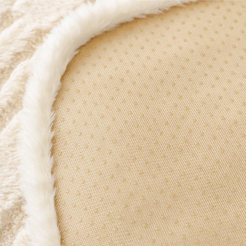Alien Cream Style Sofa Cover Fabric High-end Feeling Fixed Non Slip Sofa Cushion Comfortable for Autumn and Winter Seasons