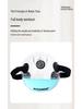 Transparent Water Ball: Inflatable, Weighted Fitness Ball with Handle for Exercise and Weightlifting