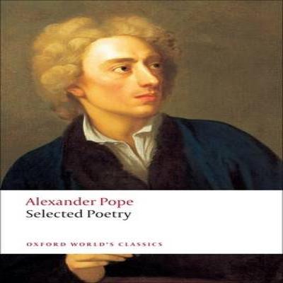 Selected Poetry by Alexander Pope Paperback Book 9780199537600