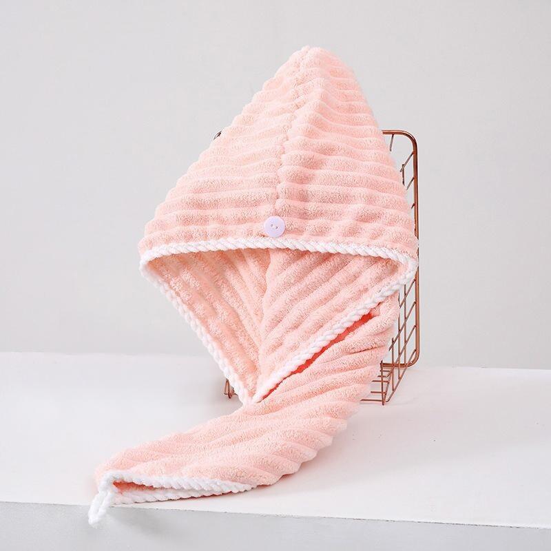 

Прочная шапочка для сухих волос для женщин и девочек, утолщенная суперабсорбирующая шапочка для вытирания волос, быстросохнущая шапочка, мягкое полотенце для сухих волос