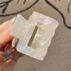 For Girl Headwear Hair Accessories Acetic Acid Hair Claw Korean Style Crab Clip Women Hair Clip