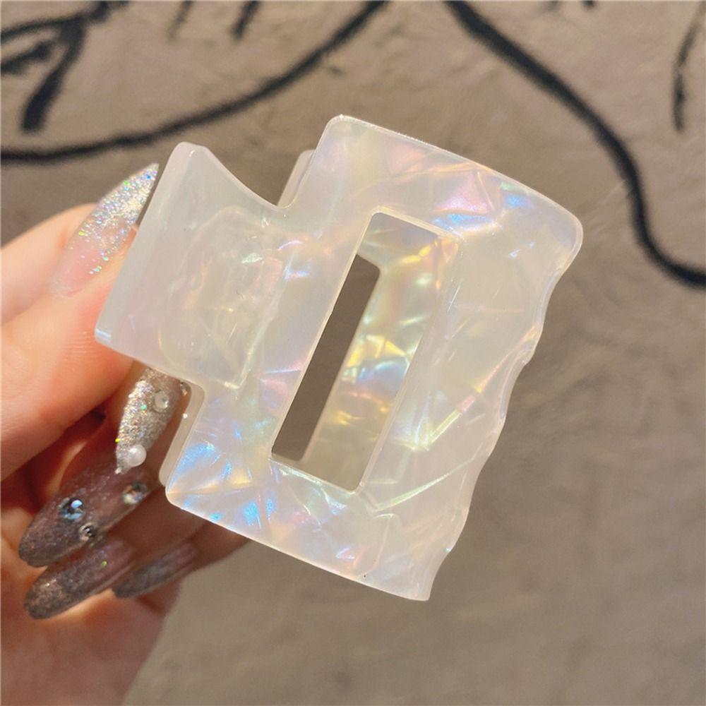 For Girl Headwear Hair Accessories Acetic Acid Hair Claw Korean Style Crab Clip Women Hair Clip