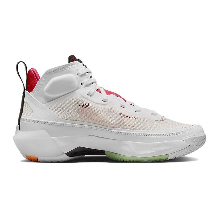 Air Jordan 37 GS Hare Kids Sneakers White Light-Silver Black DD7421-160