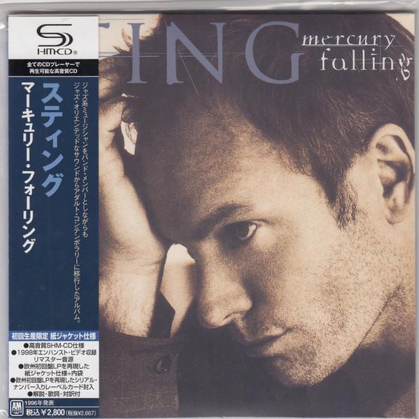 

CD STING - Mercury Falling POCM2090 A&M Records 2009 Japan Rock Used
