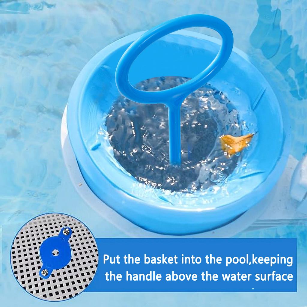 Skimmer Basket Handle,Skimmer Basket Handle Hook Universal Pool Skimmer Basket Handle Fit Inground Pool Skimmer Basket Durable