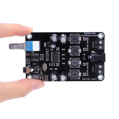 TPA3118D2 50WX2 High-Power Adjustable Audio Amplifier Board Bluetooth-Compatible 5.0 Digital Power Amplifier Board DC 12-24V
