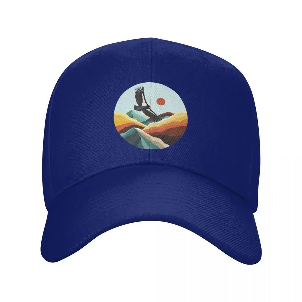 Condor in Flight Baseball Cap Streetwear tactical cap tea Hat funny hat Unisex Womens