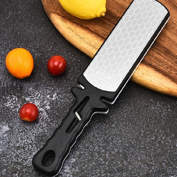 Double Sided Knife Sharpener Kitchen Diamond Grits Sharpener Easily Use