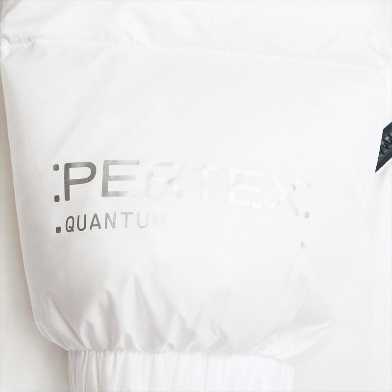 Fila Ski Serie 4810 Snow Peak Gänsedaunen Cool Trendy Sportlich Warm Bequem Gespleißt Stehkragen Daunenjacke Herren Oberbekleidung Jadeweiß A11M546929FWT