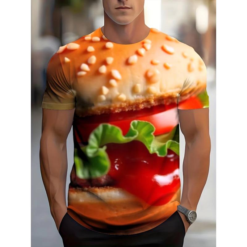 Funny Beer Tee T-shirt Men Creepy Zombie Beer Can Print Short Sleeve Man