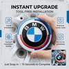 4 stk Bilfelg Senterkopp Emblem Merke Navkapsler Auto Styling For BMW M Performance X3 X5 X6 X1 X4 F20 F30 G20 F31 F34 F10 G30 F11 F25 I3 M3 M4 1 3 5