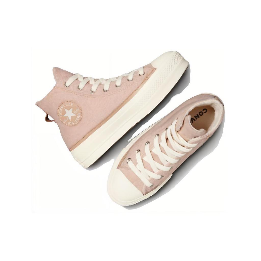 Chuck Taylor All Star Wmns Converse Plateforme Relevée High 'Faux Mohair - Aigrette' Femme A07944C