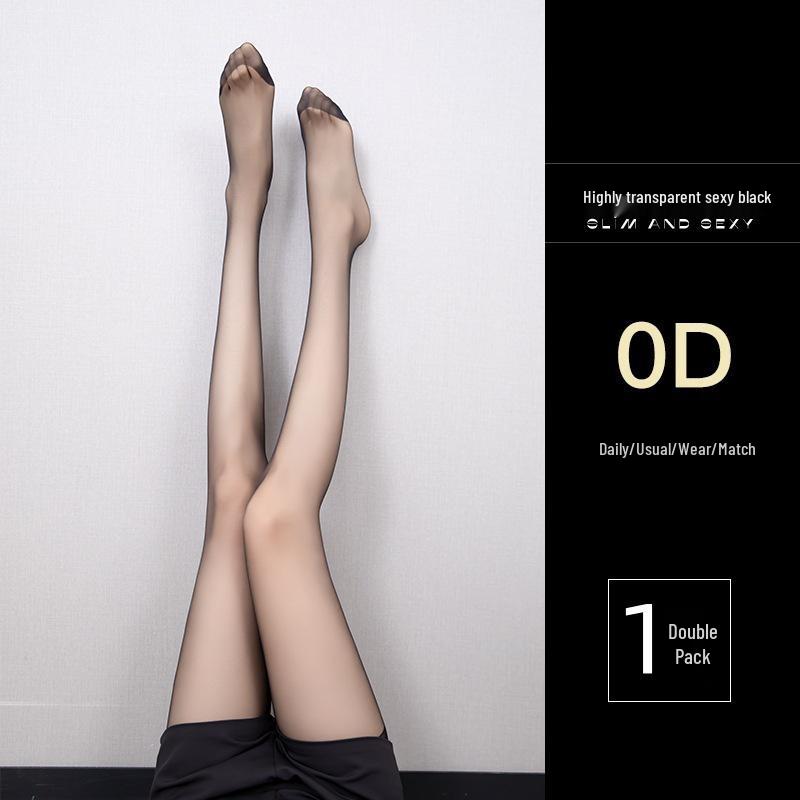 Collants Noir Ultra-Fins pour Femmes: Anti-accrocs, Haute transparence, Améliore les jambes, Parfait pour le printemps, l'été et l'automne